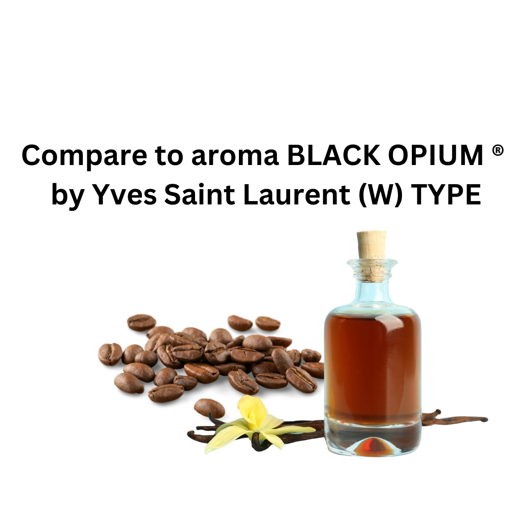 Compare aroma to Black Opium (W) ® by Yves Saint Laurent ~ Body Oil Type