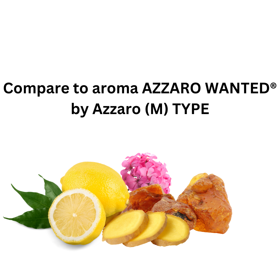 Compare aroma to Azzaro Wanted (M) ® by Azzaro ~ Body Oil Type