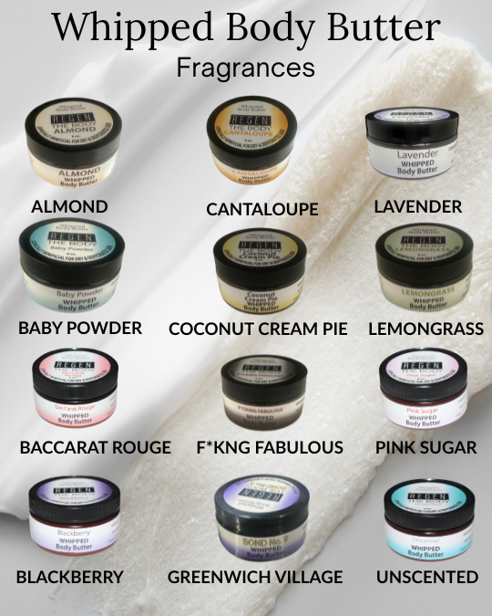 Whipped Body Butter 50ct -$392.50 PKG BACK END (Wholesale) -Fragrance #10 of 10- 5ct of each