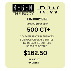 1 OZ ROLL ON BODY OIL 50 CT PKG- FRAGRANCE SELECTION