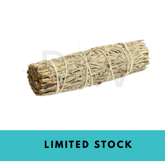 4" Blue Smudge Sage Sticks -Retail