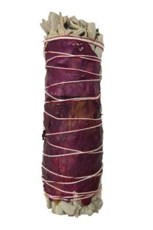 Red Rose 4" Smudge Sage Sticks (Wholesale)