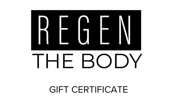 REGEN THE BODY GIFT CARD