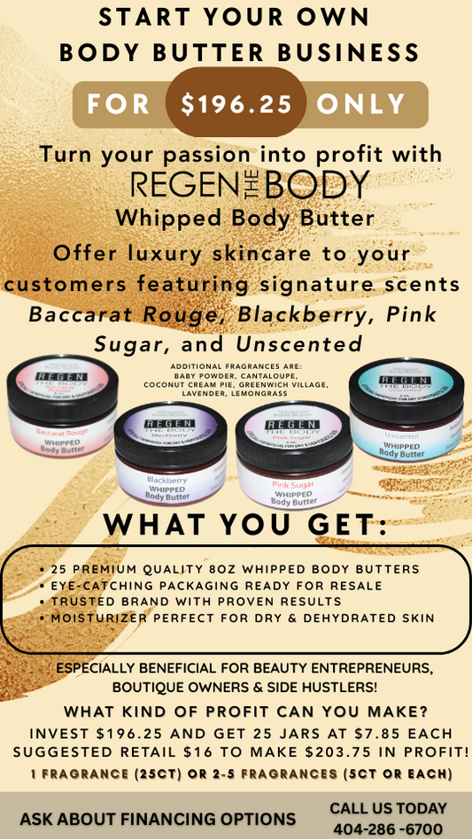 Whipped Body Butter 25ct (Wholesale) -Single Fragrance