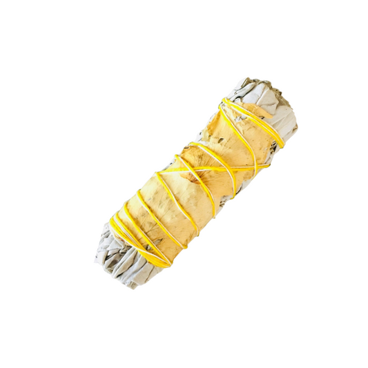 4" Yellow Rose Smudge Sage Sticks (Wholesale)