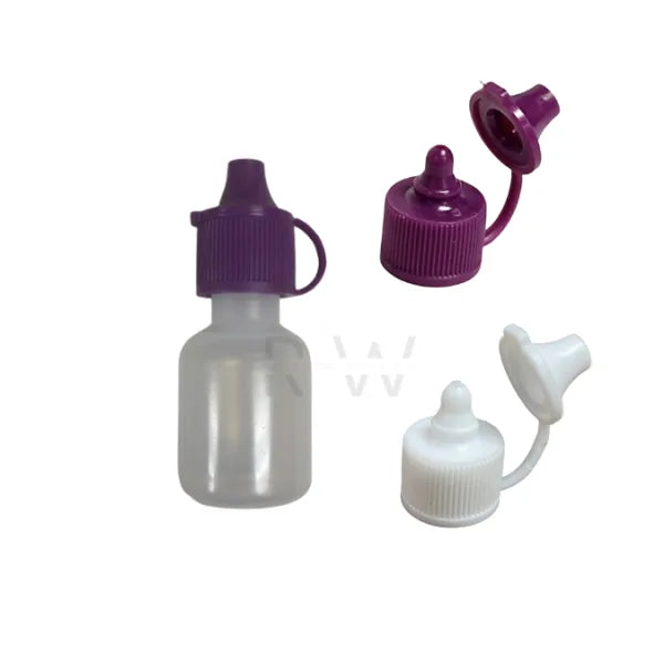 1/4 OZ Complimentary Samples- Natural HDPE Plastic Hard Bottle