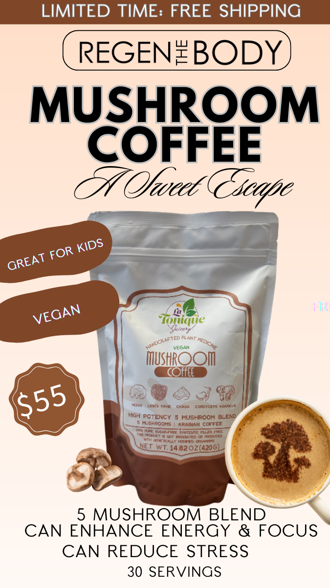 Vegan Mushroom Coffee