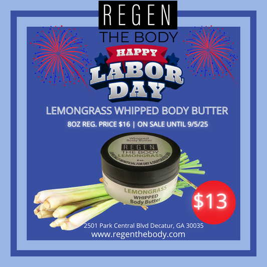 Lemongrass Whipped Body Butter 8oz