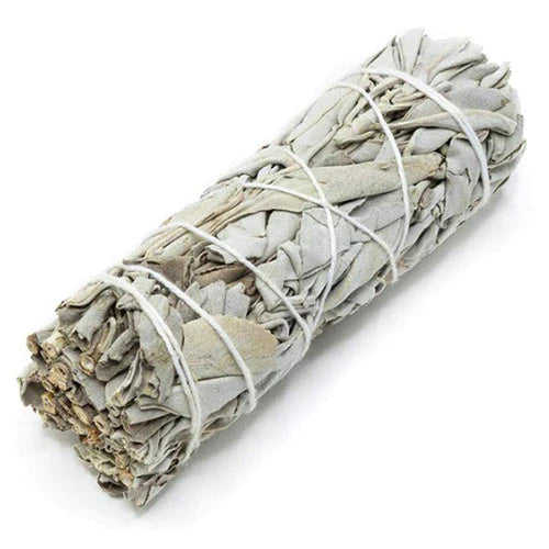 White  4" Smudge Sage Sticks (Wholesale)
