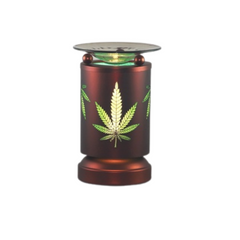 Hemp Leaf Touch Lamp Burner ET-394 (6ct) (Wholesale)