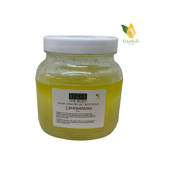SUGAR & DEAD SEA SALT SCRUB (*WITH ESSENTIAL OIL)